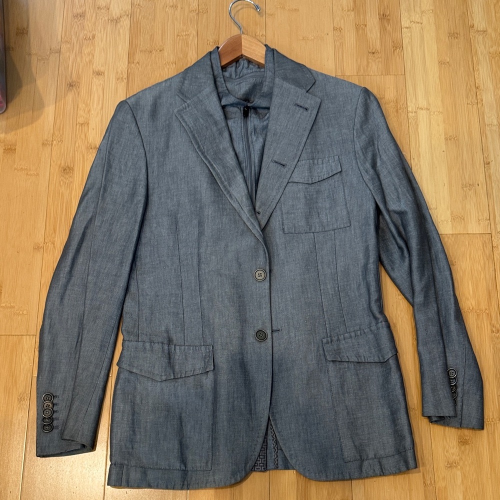 Trend Corneliani Made in Italy Gray Blazer